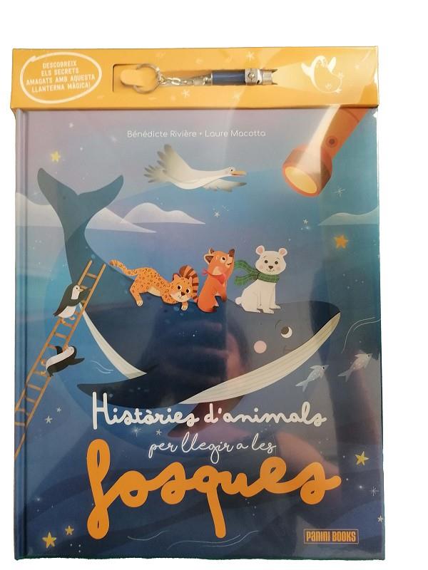 Històries d'animals per llegir a les fosques (+ llanterna ) | 9791370139155 | Bénédicte Rivière ; Laure Macotta