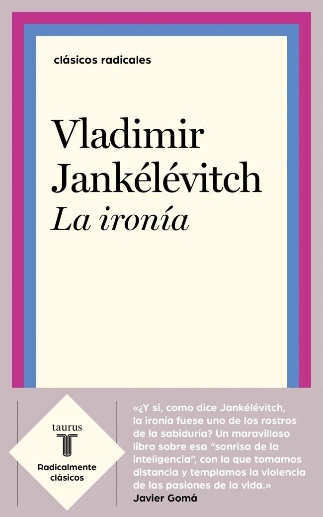 La ironía | 9788430622573 | Vladimir Jankélévitch