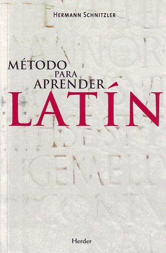 Método para aprender latín | 9788425425523 | Hermann Schnitzler
