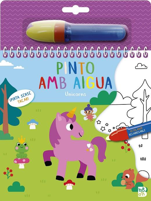 Pinto amb aigua : Unicorns | 9789403242873