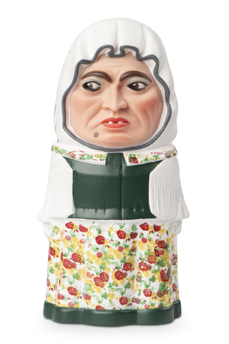Figura de goma : Nana amb la camisa verda (Manresa) | FESTIARI00108