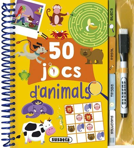 50 jocs d'?animals | 9788410843301 | Dibujator