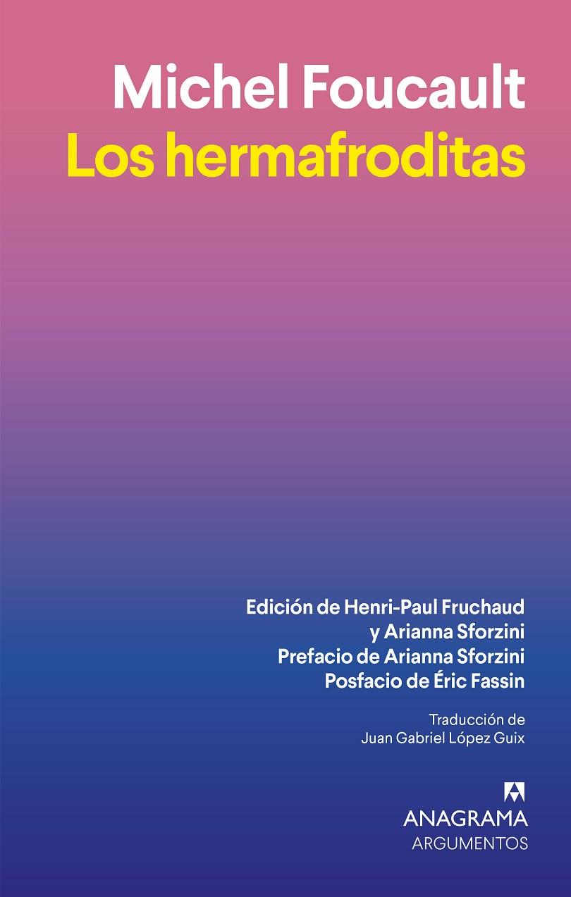 Los hermafroditas | 9788433951069 | Michel Foucault