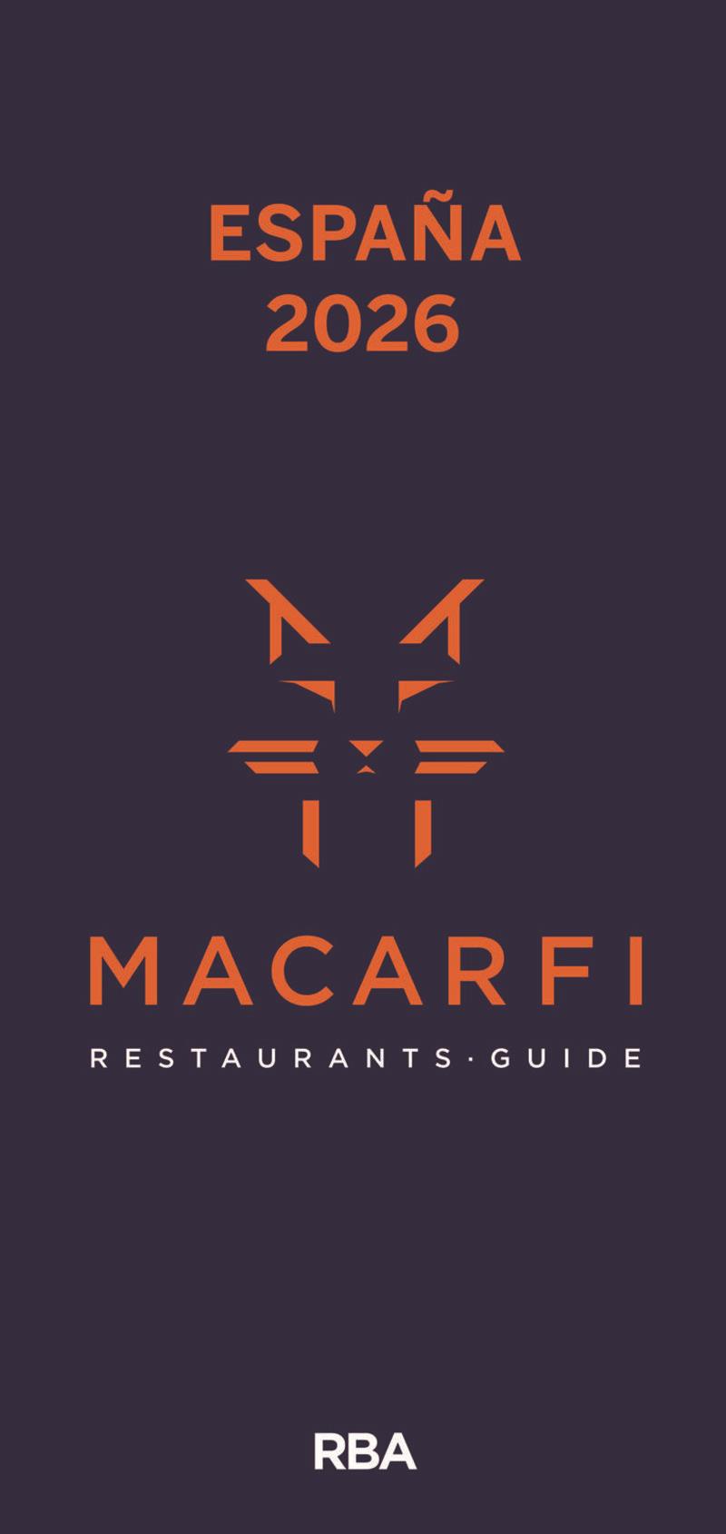 Guia macarfi de restaurans 2026 | 9788409805600