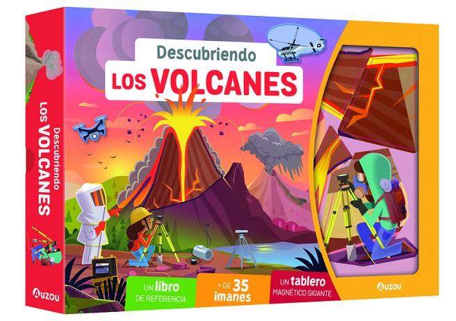 Descubriendo los volcanes (+ 35 imants) | 9791039558273 | Patrick David ; Nicolas Francescon