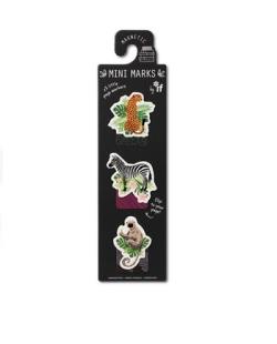 Punt de llibre : 3 mini punts imantats animals | 5035393159047