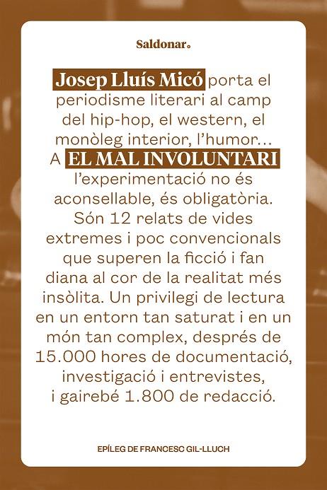 El mal involuntari | 9788419571724 | Josep Lluís Micó