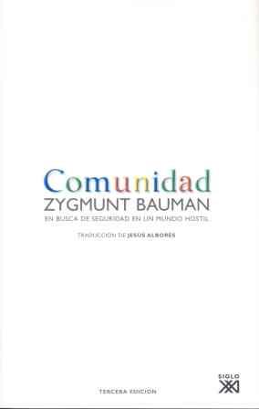 Comunidad | 9788432312724 | Zygmunt Bauman