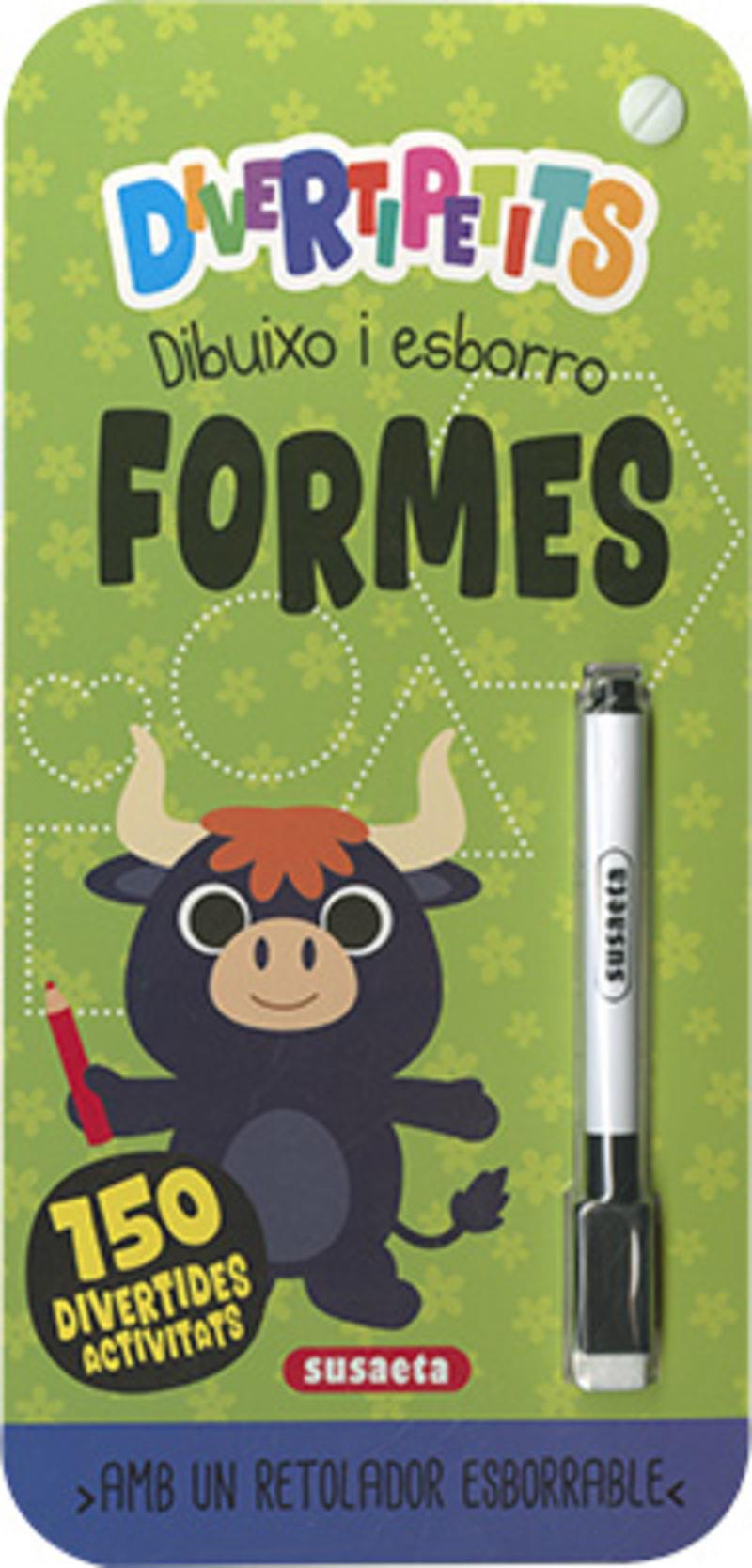 Dibuixo i esborro : Formes (+ retolador) | 9788410847668 | Yomikoko