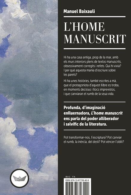 L'home manuscrit | 9791387726409 | Manuel Baixauli