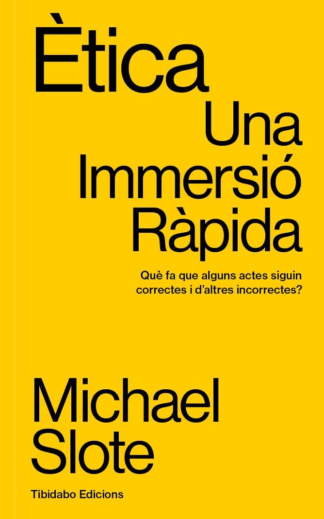 Ètica | 9791387633059 | Michael Slote