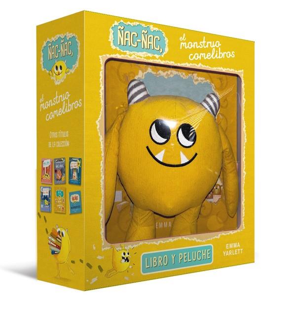 Ñac-ñac, el monstruo comelibros (+ peluix) | 9788469646366 | Emma Yarlett