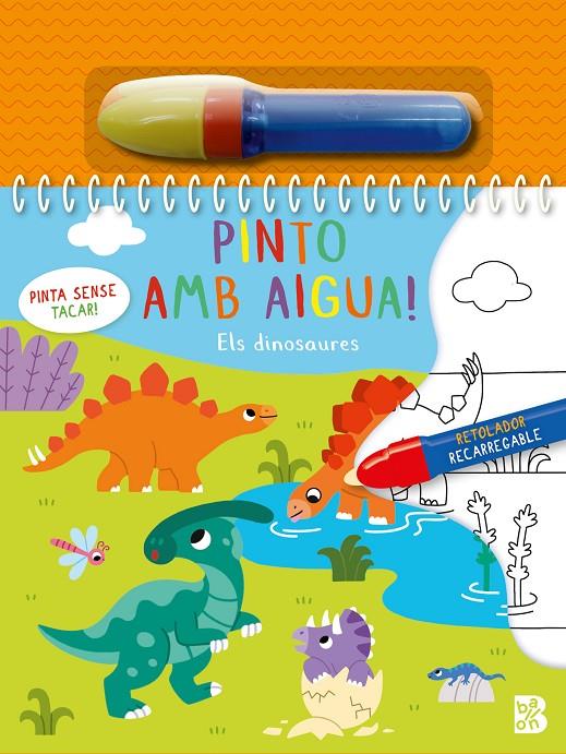 Pinto amb aigua : Els dinosaures | 9789403242866