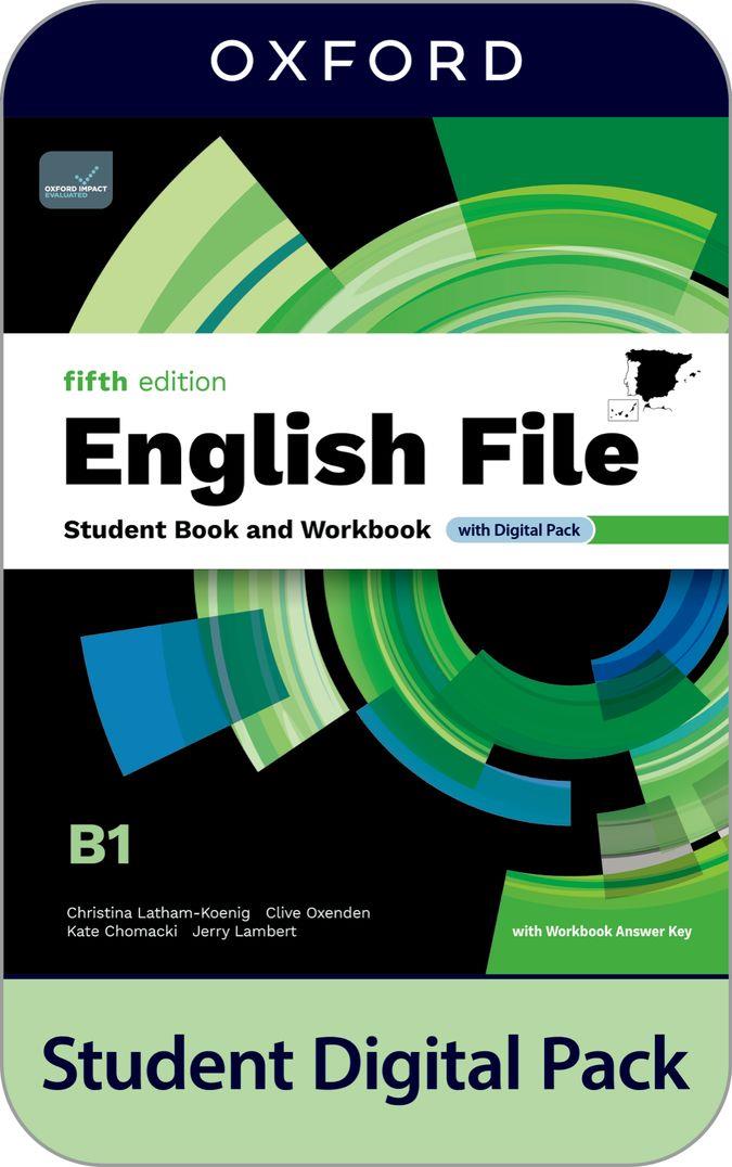 English file intermediate B1 (pack with key) (fifth edition) | 9780194144025