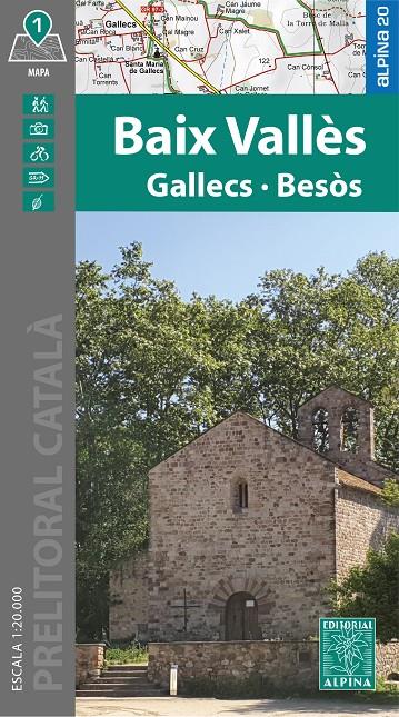 Baix Vallès ; Gallecs ; Besós (1:20.000) | 9788470111884