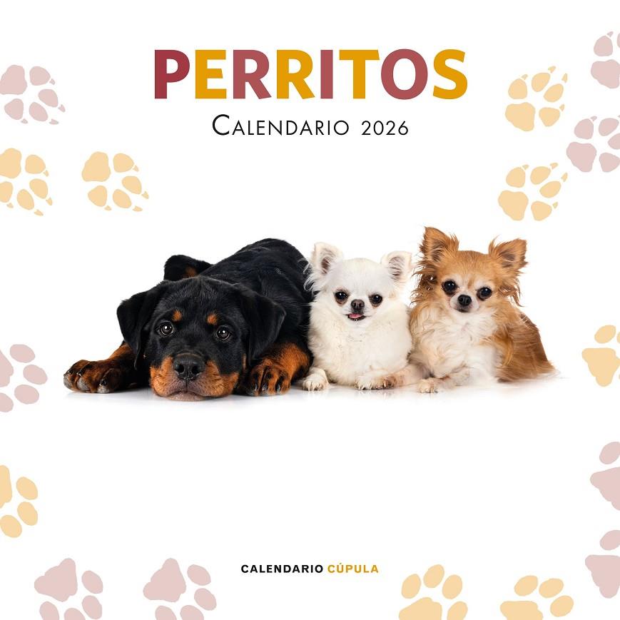 Calendario 2026 : Perritos | 9788448044893