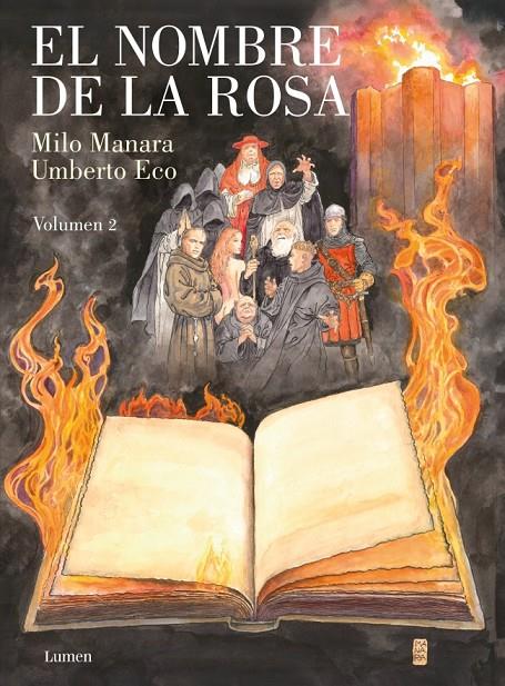 El nombre de la rosa 2 | 9788426425713 | Milo Manara ; Umberto Eco