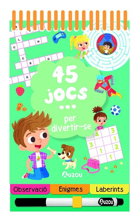 45 jocs per divertir-se | 9791039534024 | Céline Potard ; Gabriel Tafuni