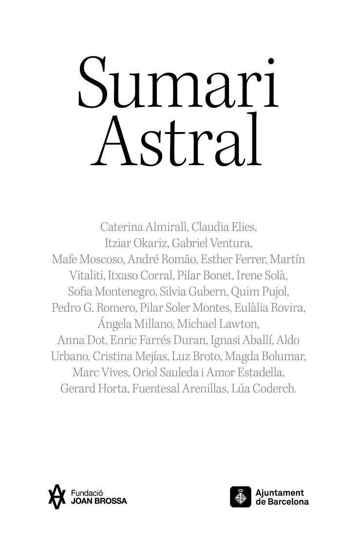Sumari astral | 9788491566397