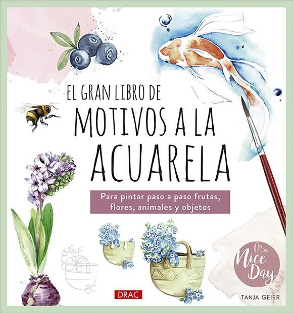 El gran libro de motivos a la acuarela | 9788498747973 | Tanja Geier
