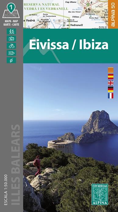 Eivissa (1:50.000) | 9788470111655