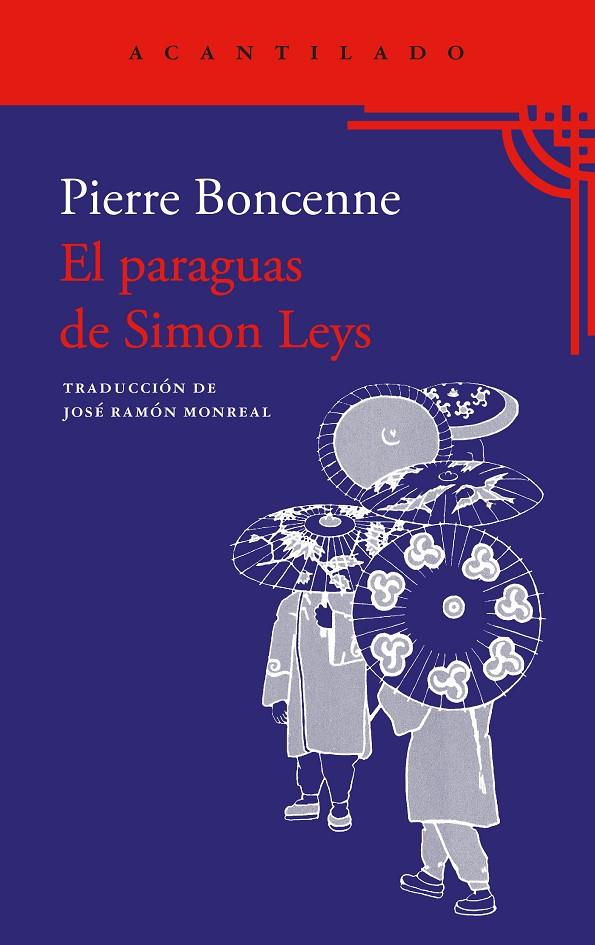 El paraguas de Simon Leys | 9788419958945 | Pierre Boncennes
