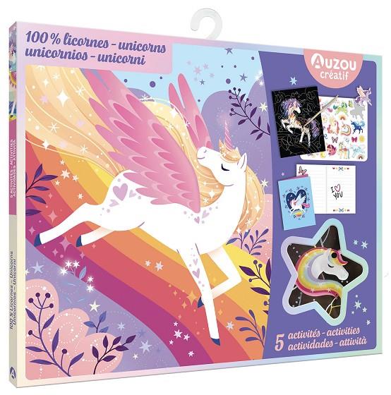 Unicornios arcoiris : estuche de artista | 9791039578103 | Léa Fabre