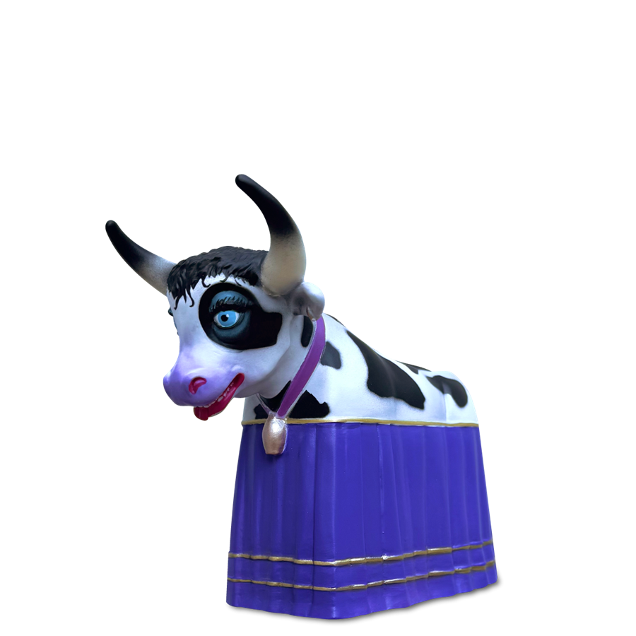 Figura de goma : Vaqueta Estefania (Solsona) | DAVALLADA0062