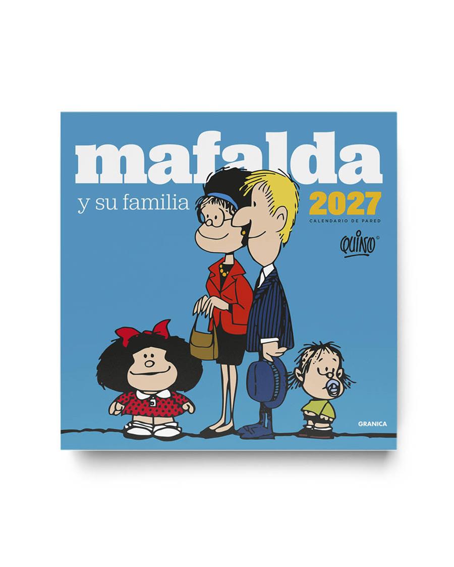 Calendario 2027 Mafalda y su familia | 9786316693976 | Quino