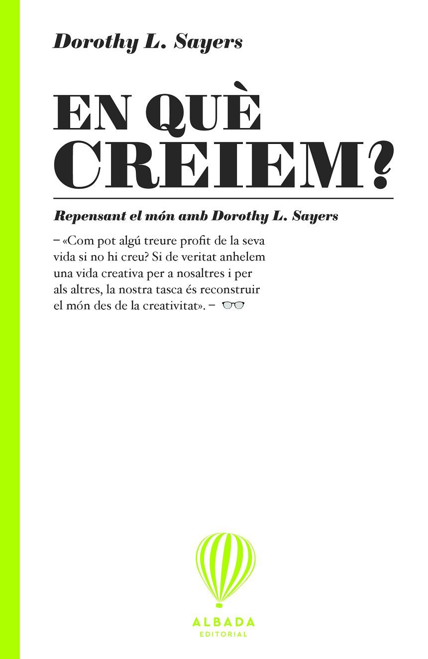 En què creiem? | 9791399136241 | Dorothy L. Sayers