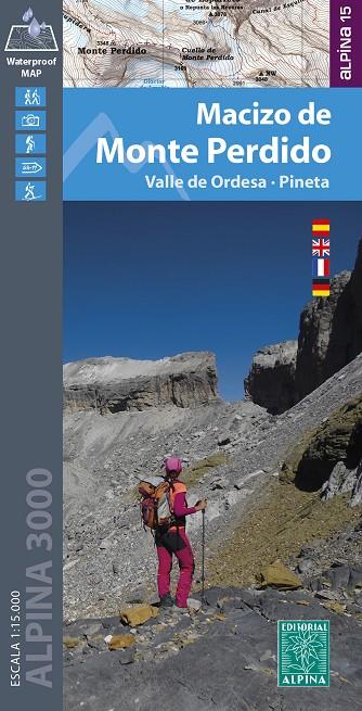 Macizo de Monte Perdido (1:15.000) | 9788470111778