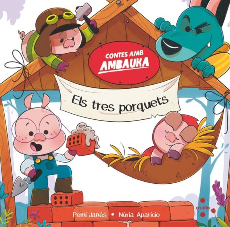 Els tres porquets | 9788466160551 | Pemi Janés ; Núria Aparicio