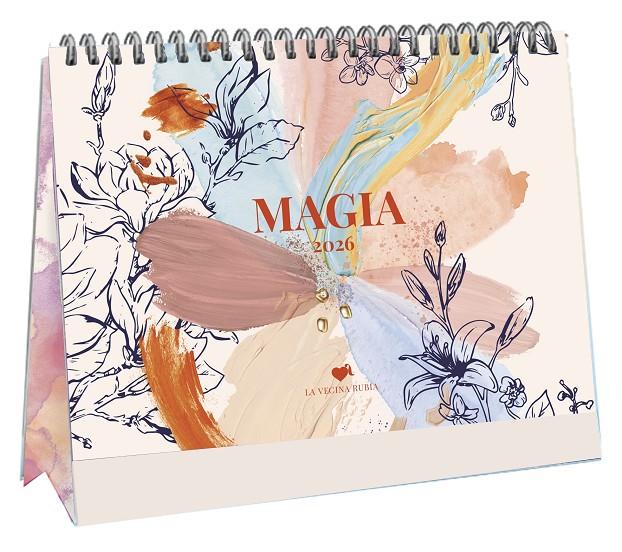 Calendario 2026 : Magia (sobretaula) | 9788419434074 | La Vecina Rubia