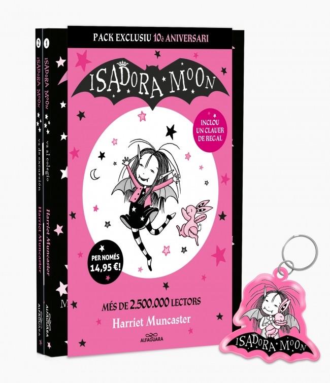 La Isadora Moon va a l'escola ; La Isadora Moon va d'excursió (2 volums + clauer) | 9791387949648 | Harriet Muncaster