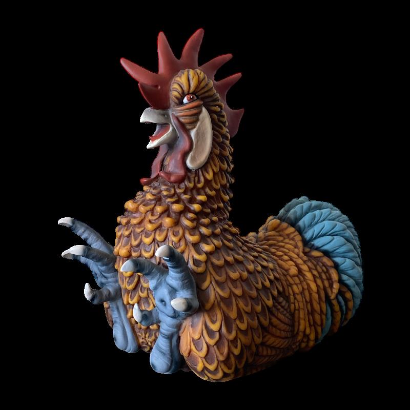 Figura de goma : Pollo del Prat de Llobregat | GARRIDO000003