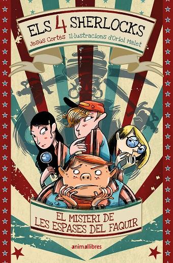 El misteri de les espases del faquir (Els 4 Sherlocks; 2) | 9791387847258 | Jesús Cortés ; Oriol Malet