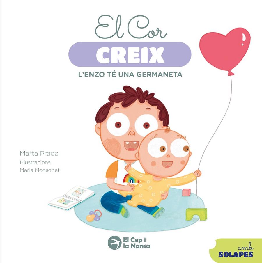 El cor creix : l'Enzo té una germaneta | 9791387876210 | Marta Prada ; Maria Monsonet