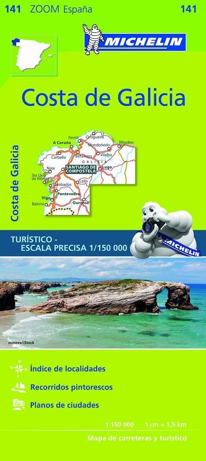 Costa de Galicia (1:150.000) | 9782067258853