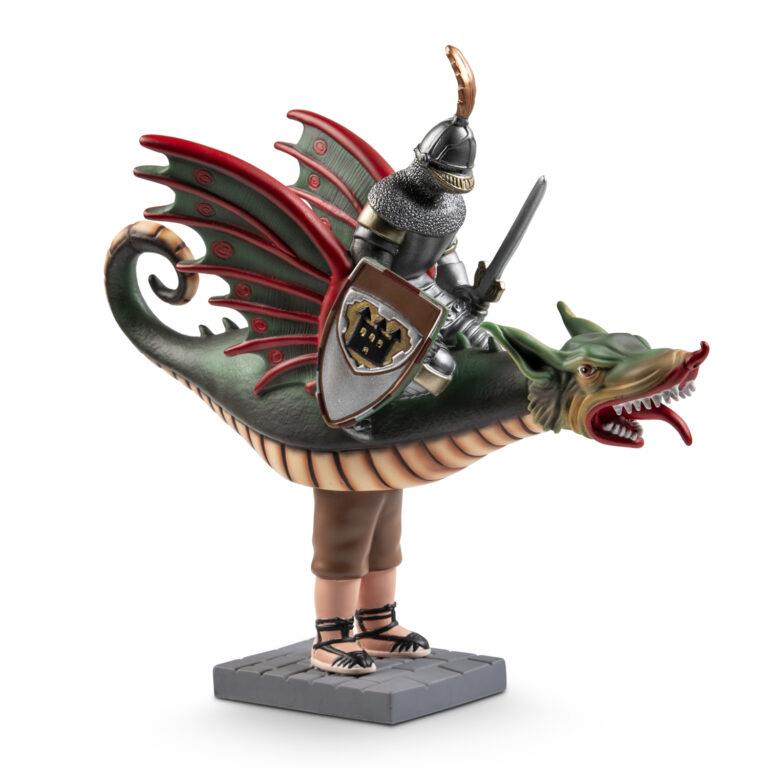 Figura de goma : Drac Espurna de Calafell | FESTIARI00141