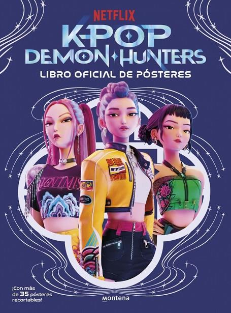 K-Pop Demon Hunters : Libro oficial de pósteres | 9791387973285