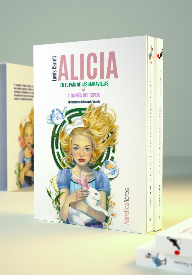 Alicia en el País de las maravillas ; Alicia a través del espejo (2 volums) | 9791387922092 | Lewis Carroll ; Fernando Vicente