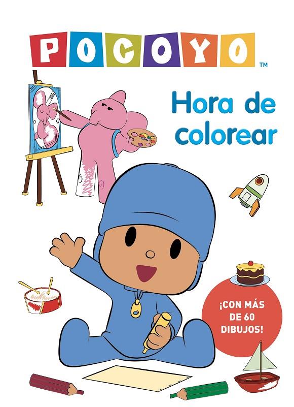 Pocoyó : Hora de colorear | 9788448868543