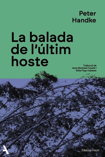 La balada de l'últim hoste | 9791370092900 | Peter Handke