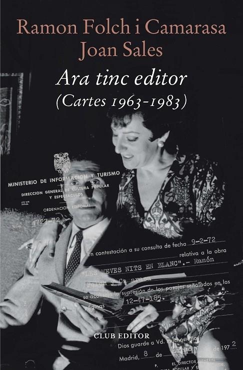 Ara tinc editor : cartes 1963-1983 | 9788473295253 | ramon Folch i Camarasa ; Joan Sales