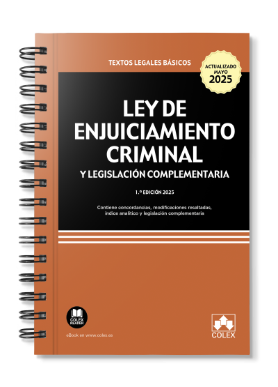Ley de enjuiciamiento criminal y legislación complementaria | 9791370111397 | Juan Montero Aroca ; Juan Luis Gómez Colomer