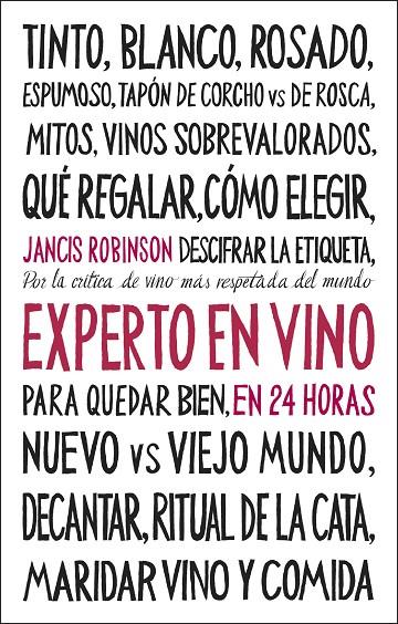 Experto en vino en 24 horas (Edició de luxe) | 9788408311096 | Jancis Robinson