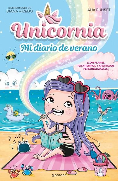Unicornia : Mi diario de verano | 9791387973087 | Ana Punset