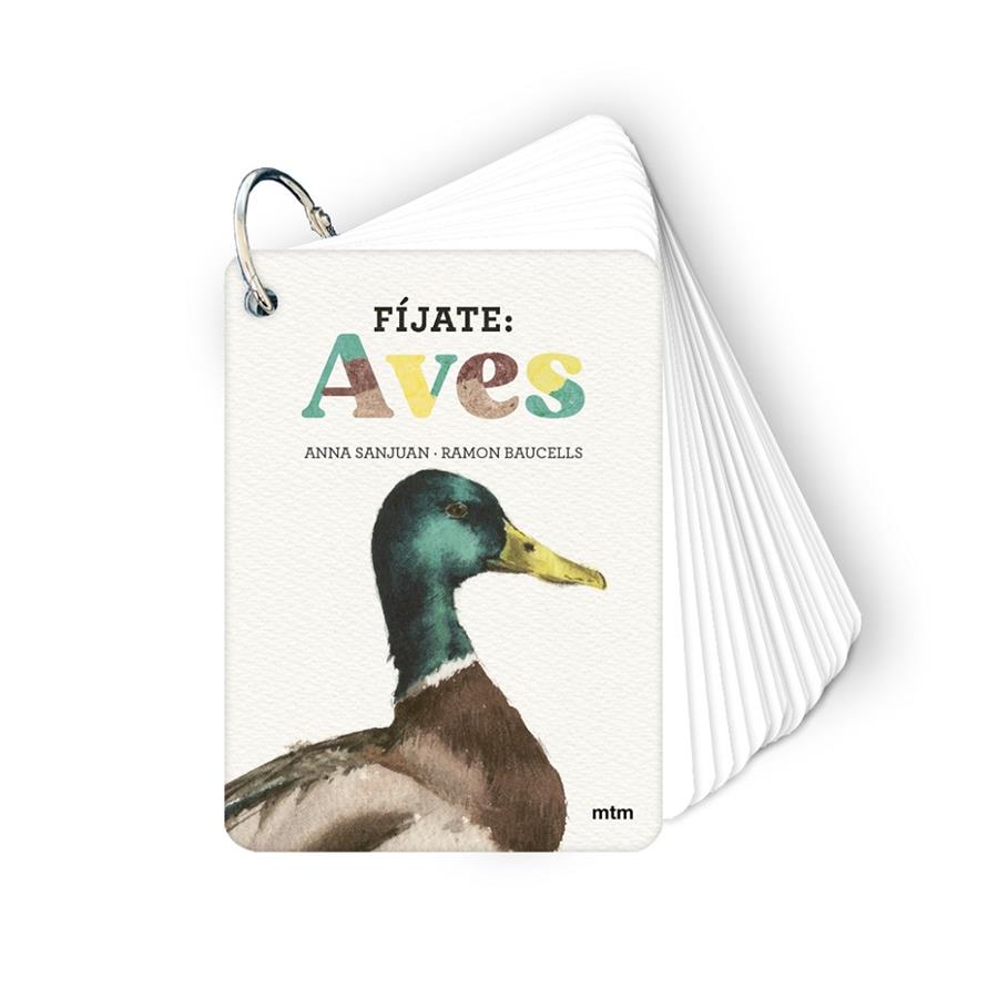Fíjate : Aves | 9788410407633 | Anna Sanjuan ; Ramon Baucells