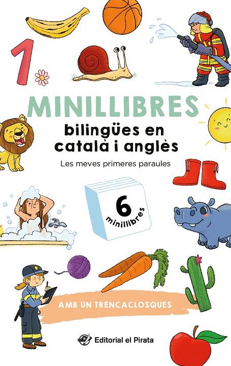 Minillibres bilingües en català i anglès : les meves primeres paraules | 9788419912459 | Pam López