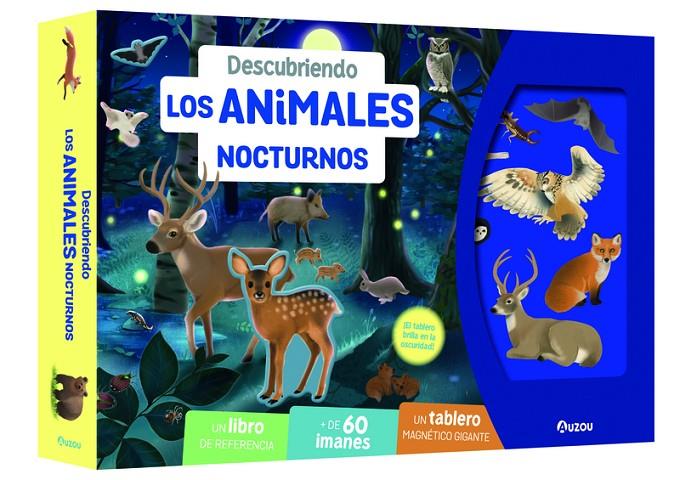 Descubriendo los animales nocturnos (+ 60 imants) | 9791039558280 | Céline Potard ; Anaïs Chevret